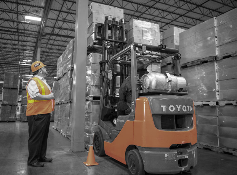 operate forklift course